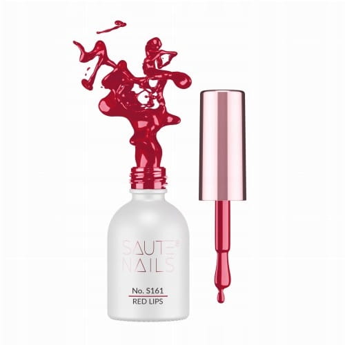 Saute Nails Lakier Hybrydowy S161 Red Lips 8 ml
