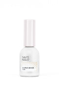 Saute Nails Luna Base Lumi – mleczna baza hybrydowa z drobinką 8 ml