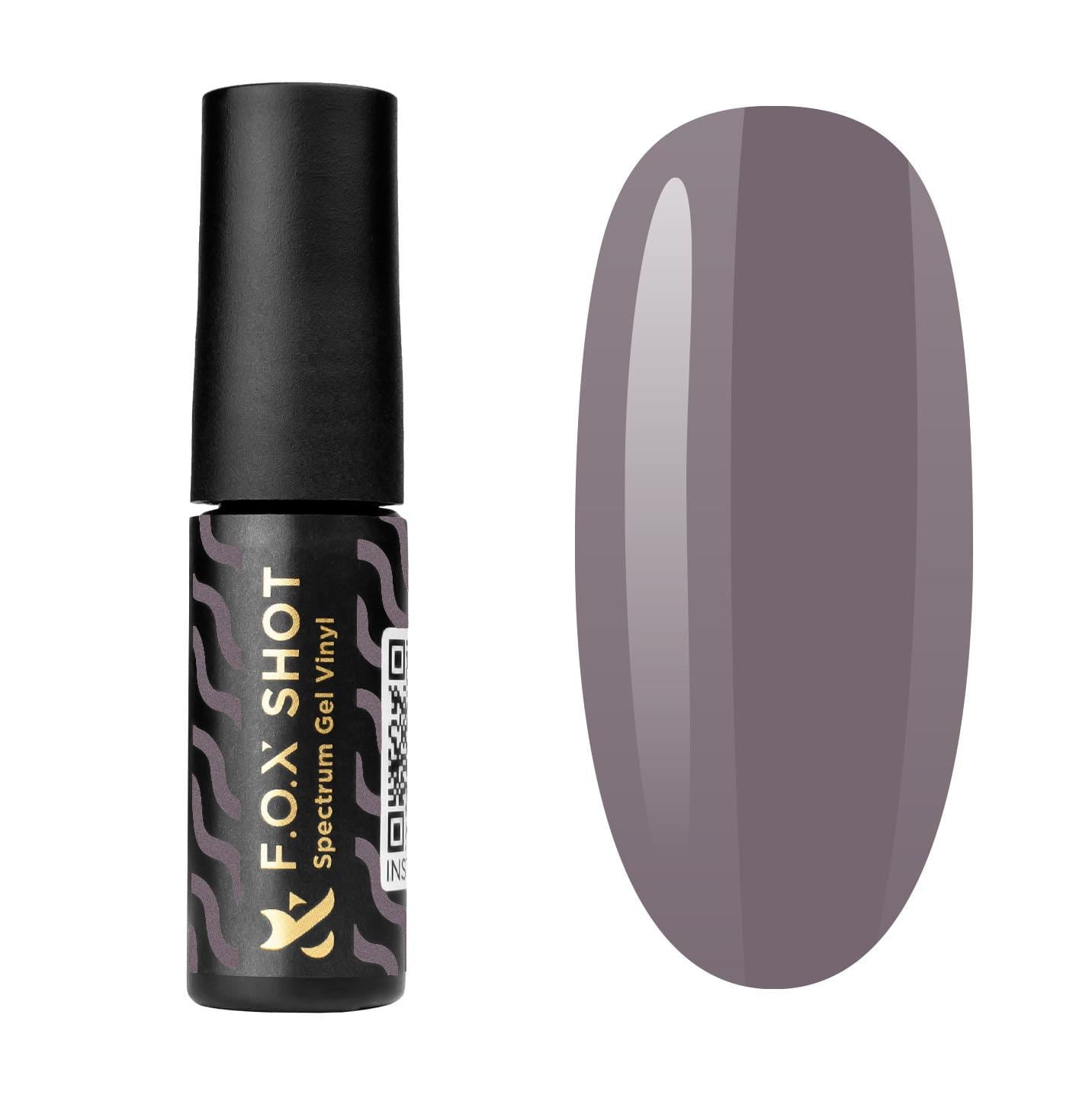 FOX Lakier Hybrydowy 091 Dirty Diana Brązowy 5ml LED/UV 7-Free