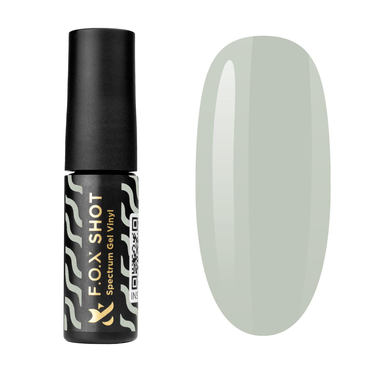 Lakier hybrydowy FOX Shot Spectrum Gel Vinyl 109 TIFFANI zieleń 5 ml