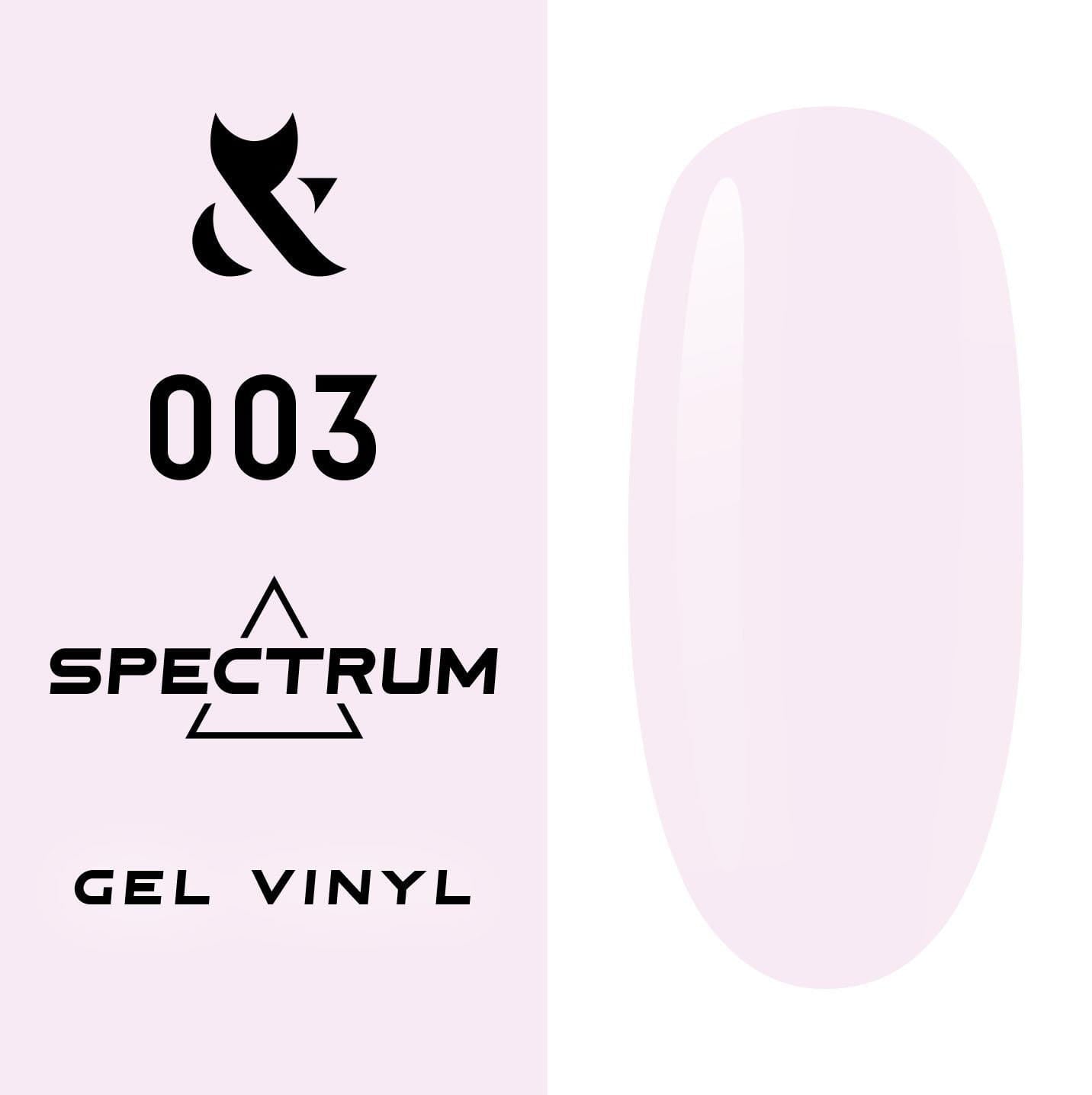 Fox Spectrum 003 Lakier Hybrydowy 7ml - Trwały, Żelowy, 7-Free, Intensywny Kolor