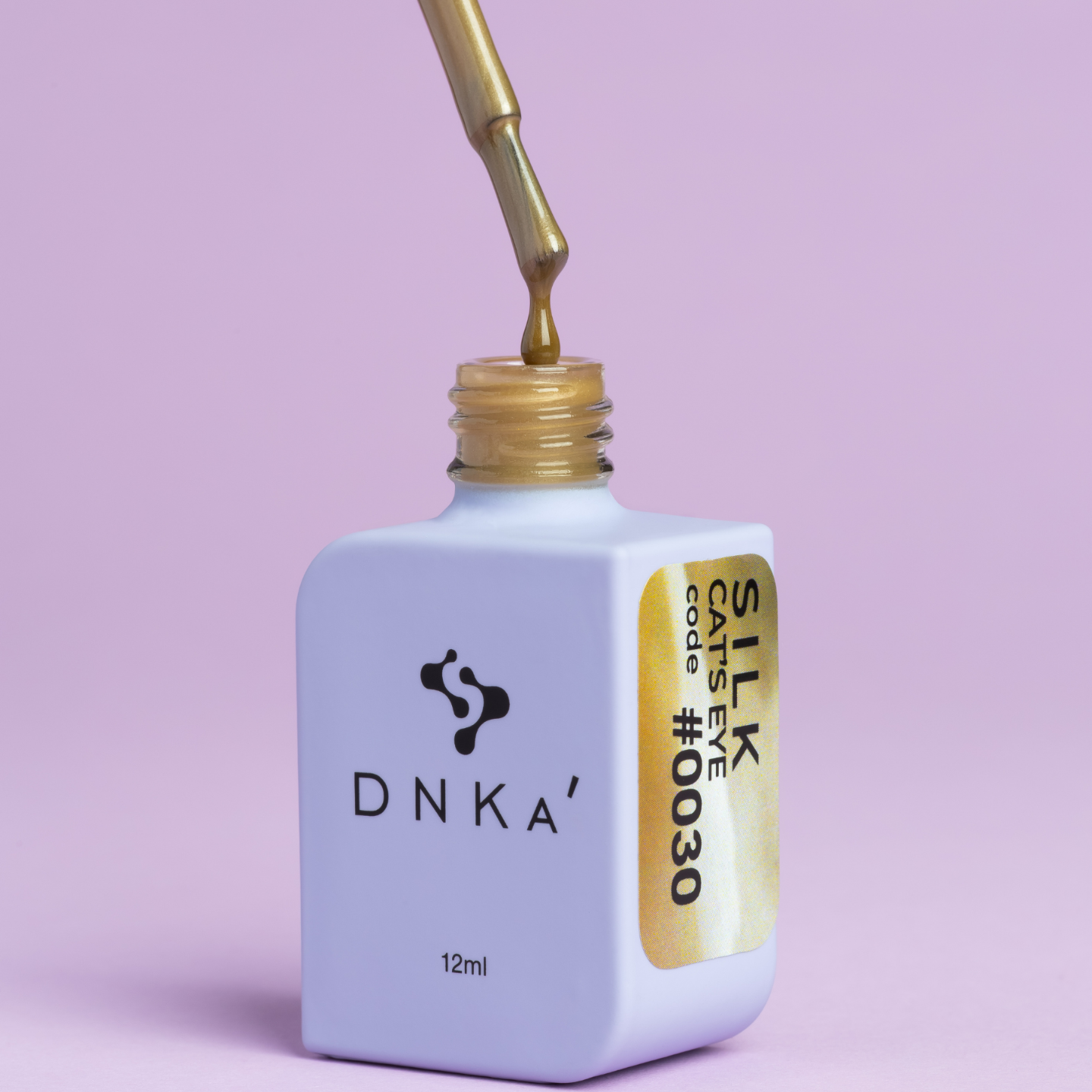 Lakier hybrydowy Cat Eye DNKa 12 ml 0030 Silk
