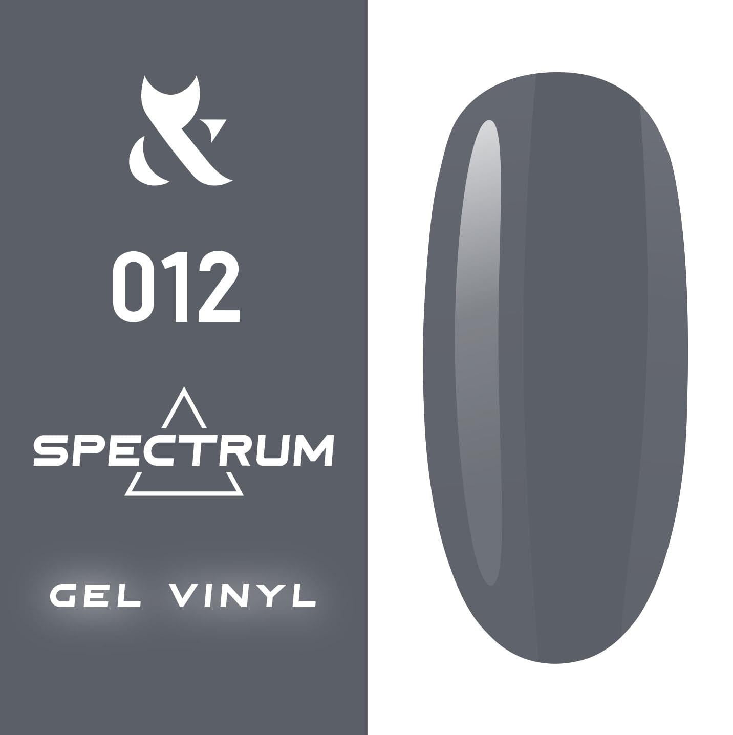 FOX Spectrum 012 Honest Lakier Hybrydowy 7ml Szary Srebrny Trwały 7-Free