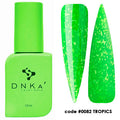 DNKa Rubber Base French Cover 12ml #0082 Tropics baza hybrydowa kamuflująca