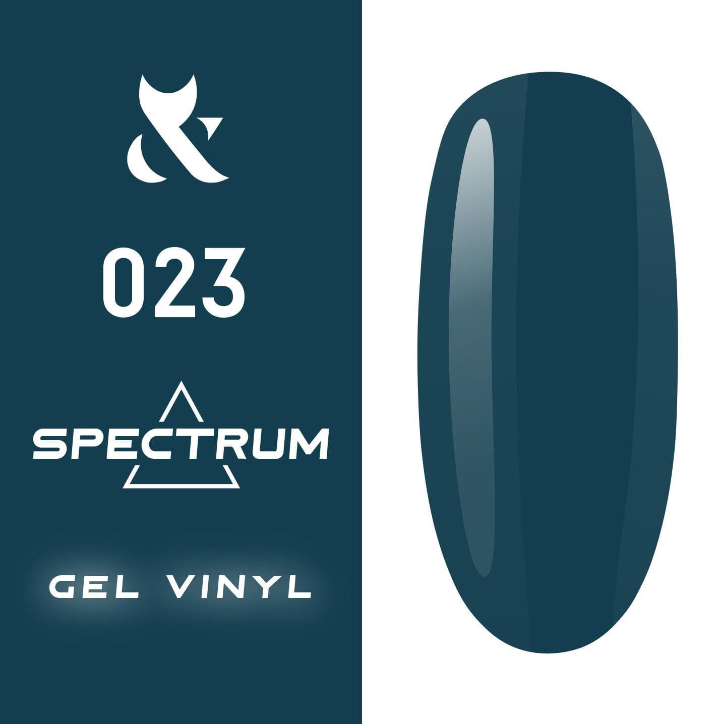 Fox Spectrum 023 Lakier hybrydowy niebieski 7ml - trwały, samopoziomujący