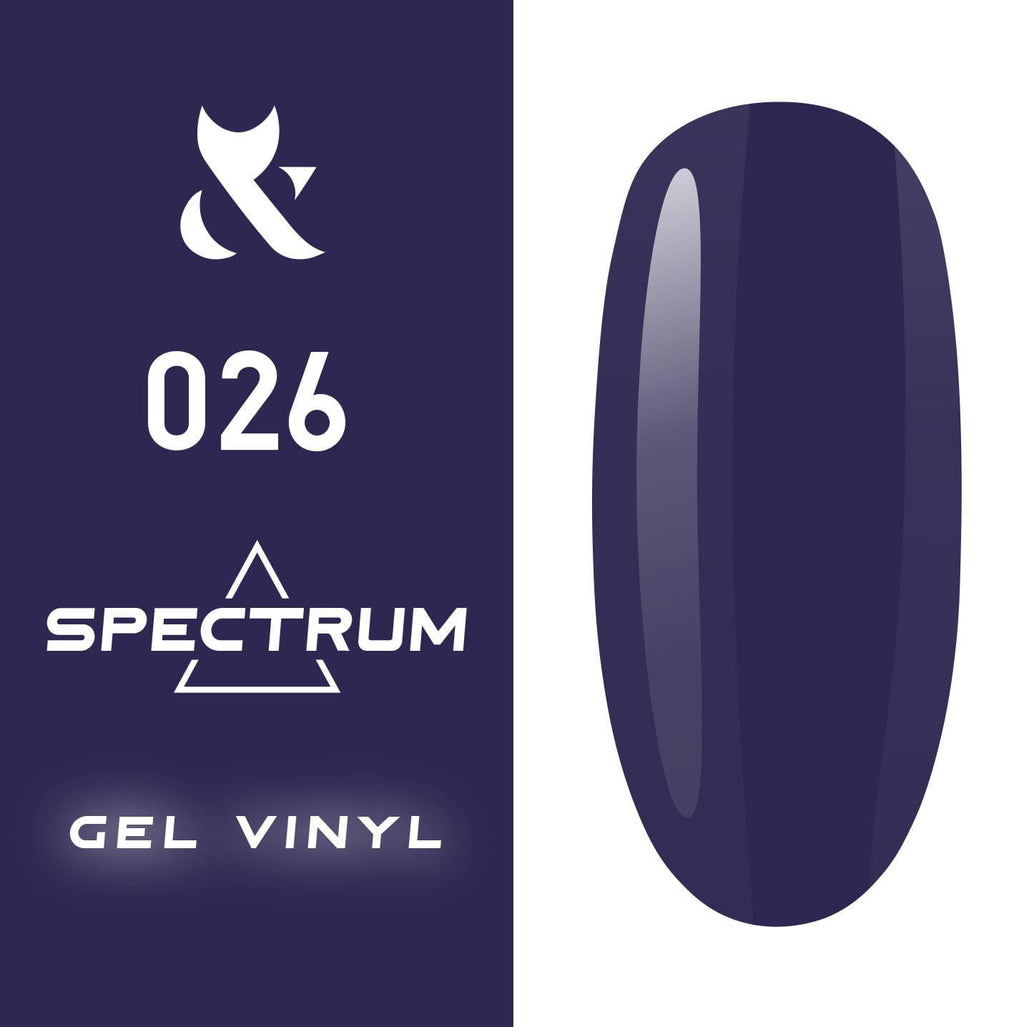 FOX Spectrum 026 Lakier Hybrydowy 7ml - Trwały, Intensywny Kolor 7-Free