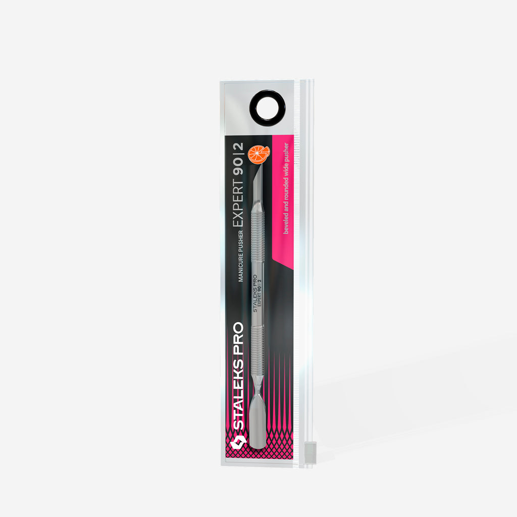 Kopytko do manicure Staleks Expert 90/2 stal nierdzewna dwustronne CE