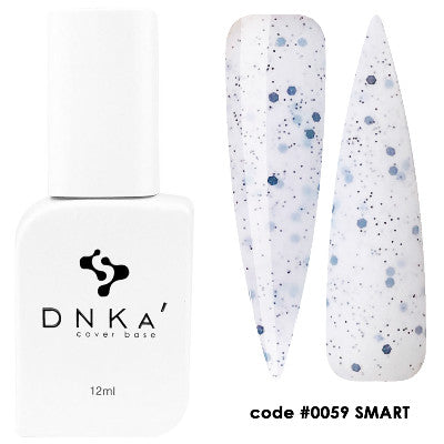DNKa Rubber Base French Cover 12ml #0059 Smart - Baza Hybrydowa Kamuflująca