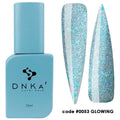 DNKa Rubber Base French Cover #0053 Glowing 12ml Baza Hybrydowa