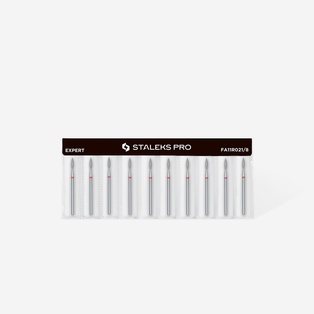 Staleks Frez diamentowy 2,1 mm szary do skórek manicure pedicure CE