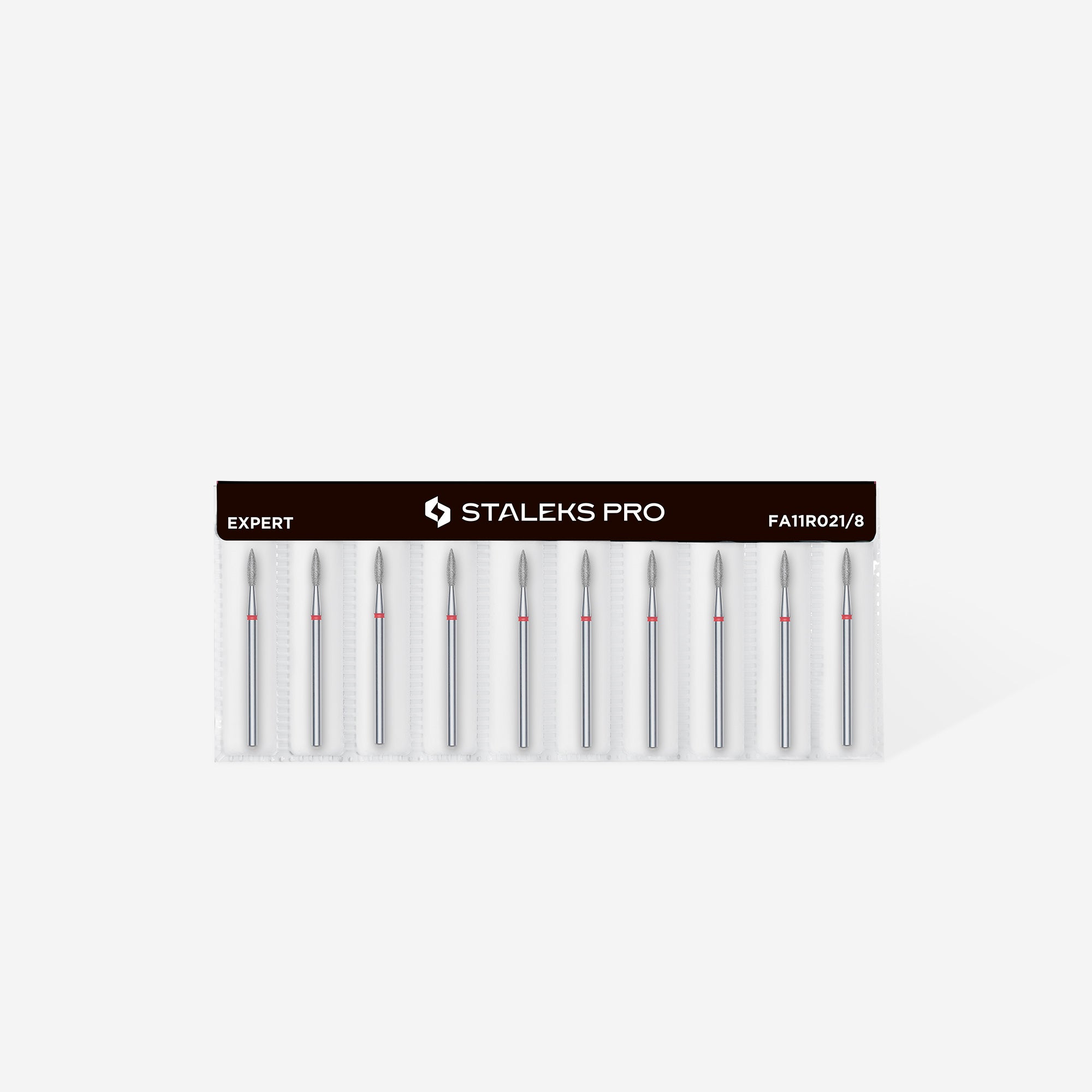 Staleks Frez diamentowy 2,1 mm szary do skórek manicure pedicure CE