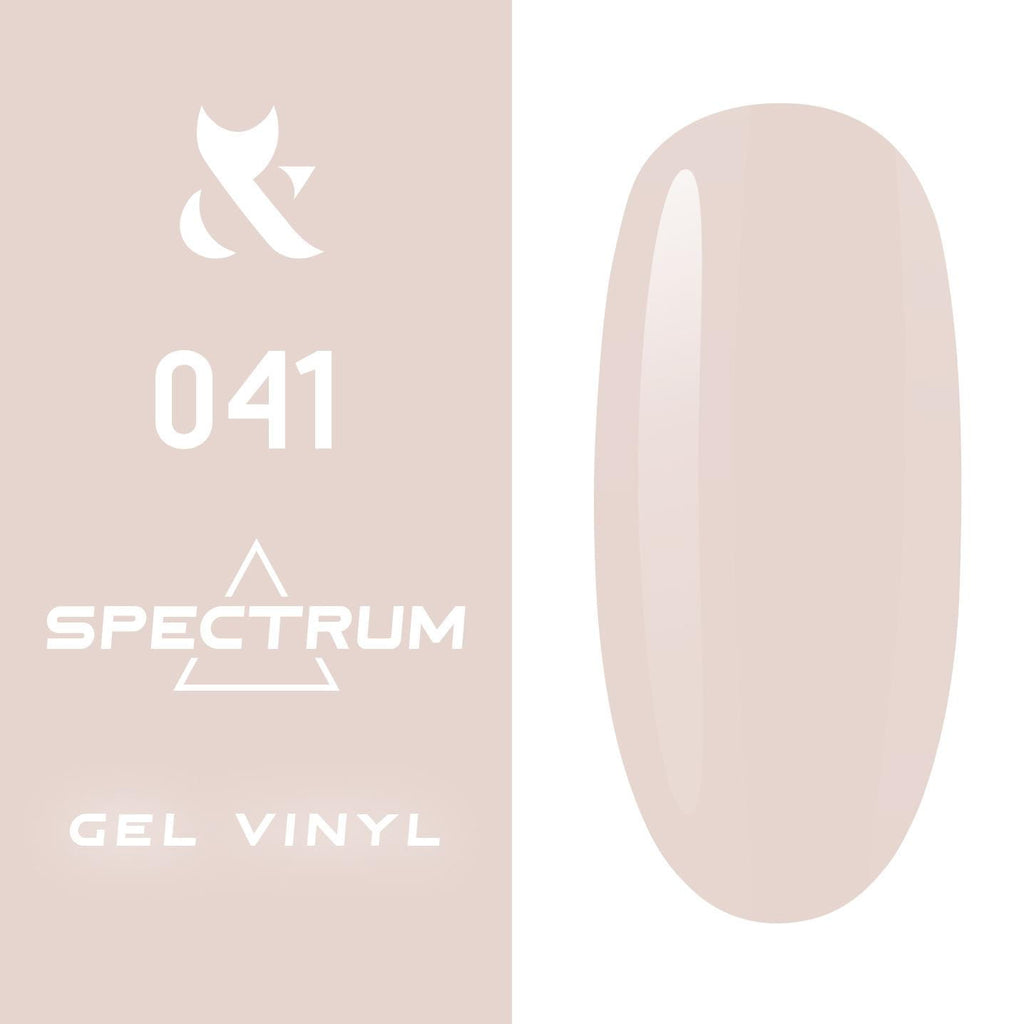 FOX Spectrum 041 Delicate Beige lakier hybrydowy 7ml - beżowy żelowy