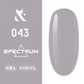 FOX Spectrum 043 Symphony lakier hybrydowy szary z połyskiem 7ml