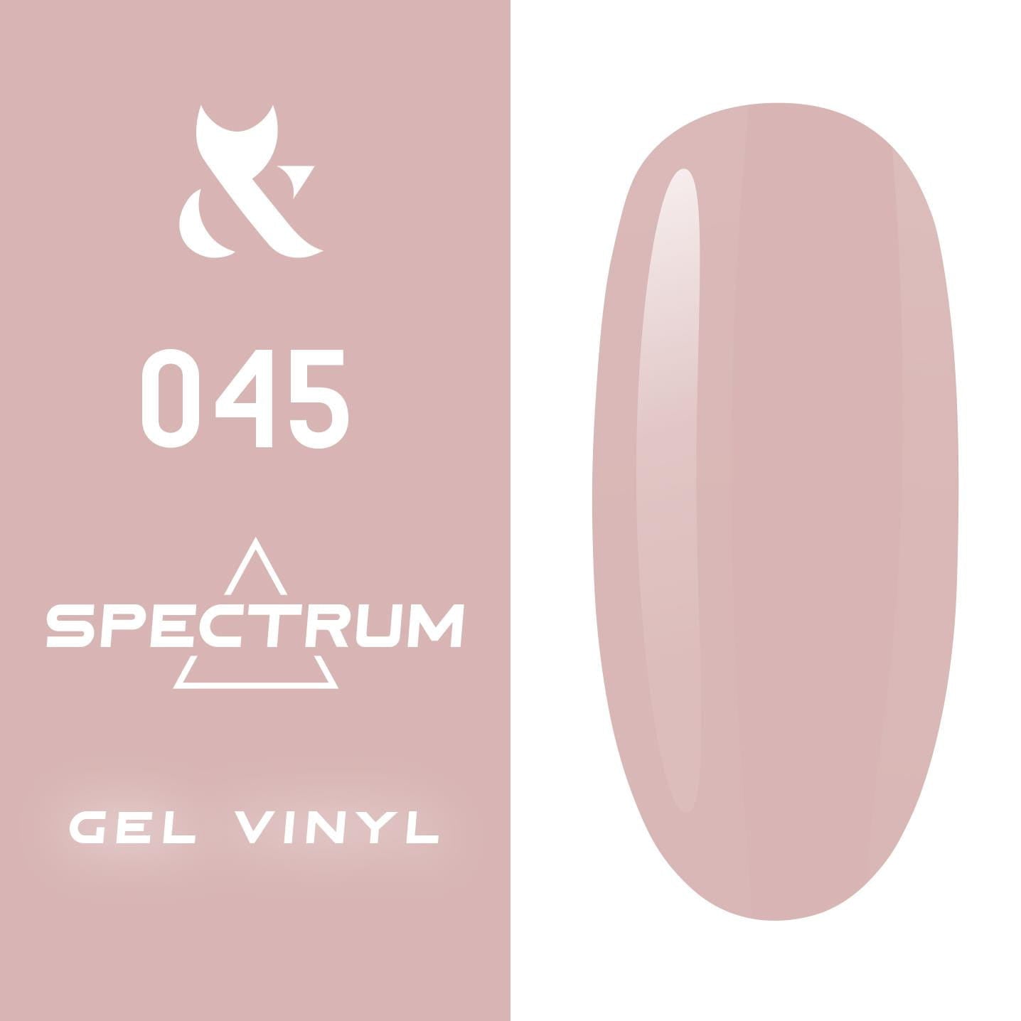 Fox Spectrum 045 Wife lakier hybrydowy czerwono-różowy 7ml trwały manicure