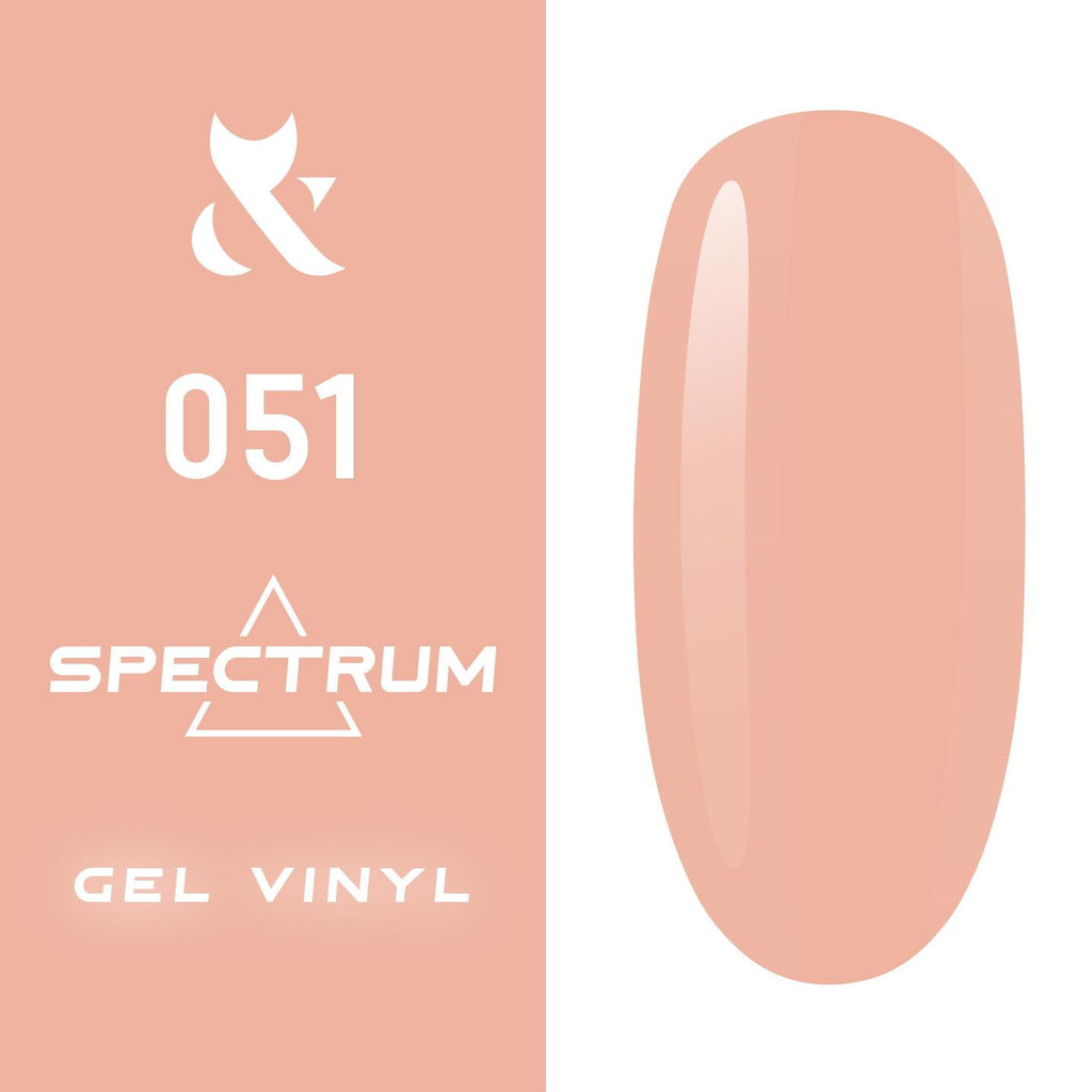Fox Spectrum 051 Lakier Hybrydowy 7ml - Trwały, Samopoziomujący, 7-Free