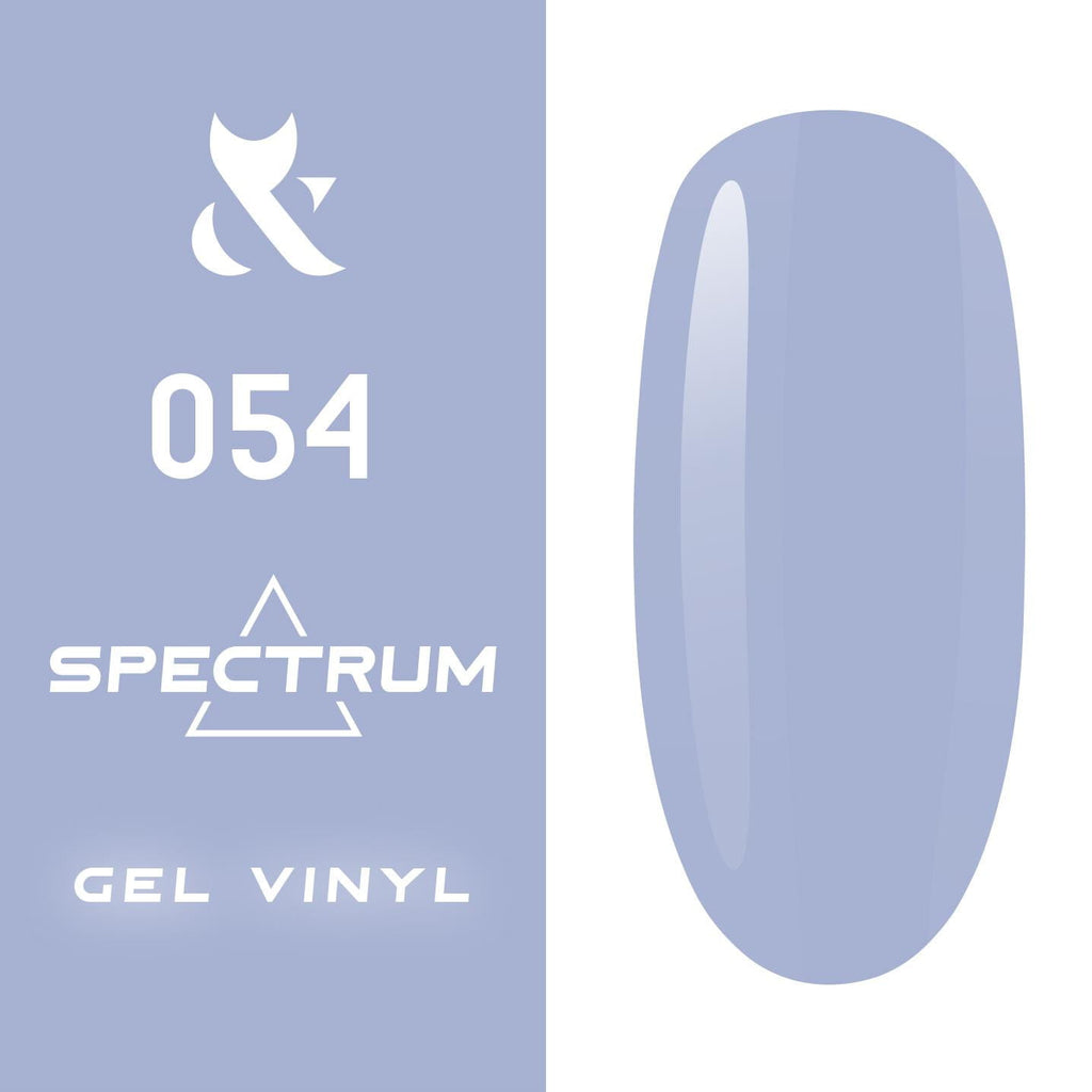 Fox Spectrum 054 Titanium lakier hybrydowy niebieski 7ml trwały manicure