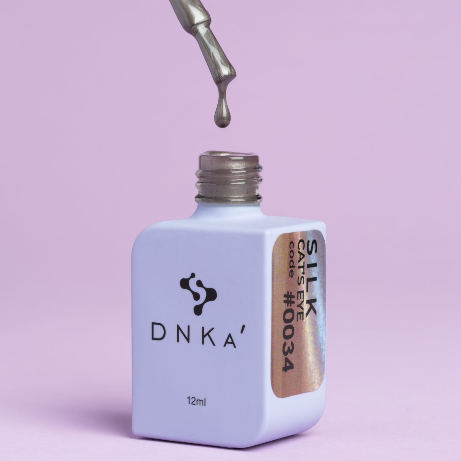 Lakier hybrydowy DNKa Cat Eye Silk 12 ml 0034
