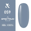 Fox Spectrum 059 Lyrical lakier hybrydowy szaro-srebrny 7ml 7-free
