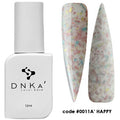 DNKa Rubber Base French Cover #0011A Hapy 12ml - Baza hybrydowa kamuflująca
