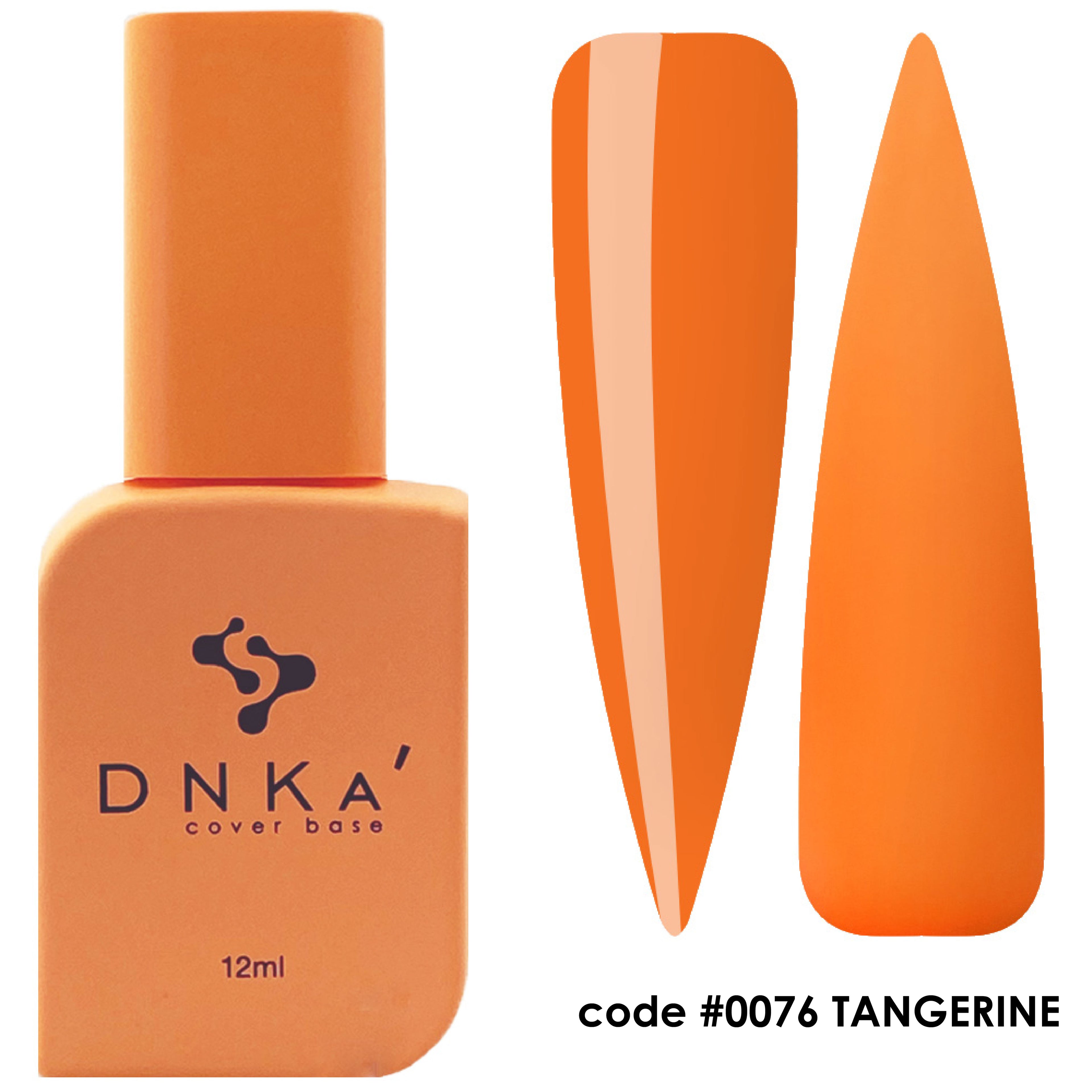 Baza kauczukowa DNKa Cover French #0076 Aperol 12ml do hybryd
