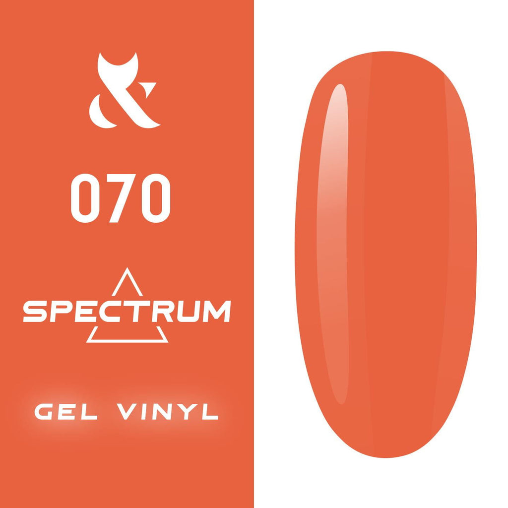 Fox Spectrum 070 lakier hybrydowy 7ml - trwały lakier żelowy 7-free CE