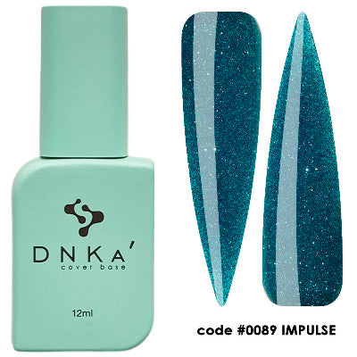 DNKa Rubber Base French Cover 12ml #0089 Impuls Baza Hybrydowa
