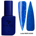 DNKa Rubber Base French Cover 12ml #0078 Azure - Baza Hybrydowa Kamuflująca