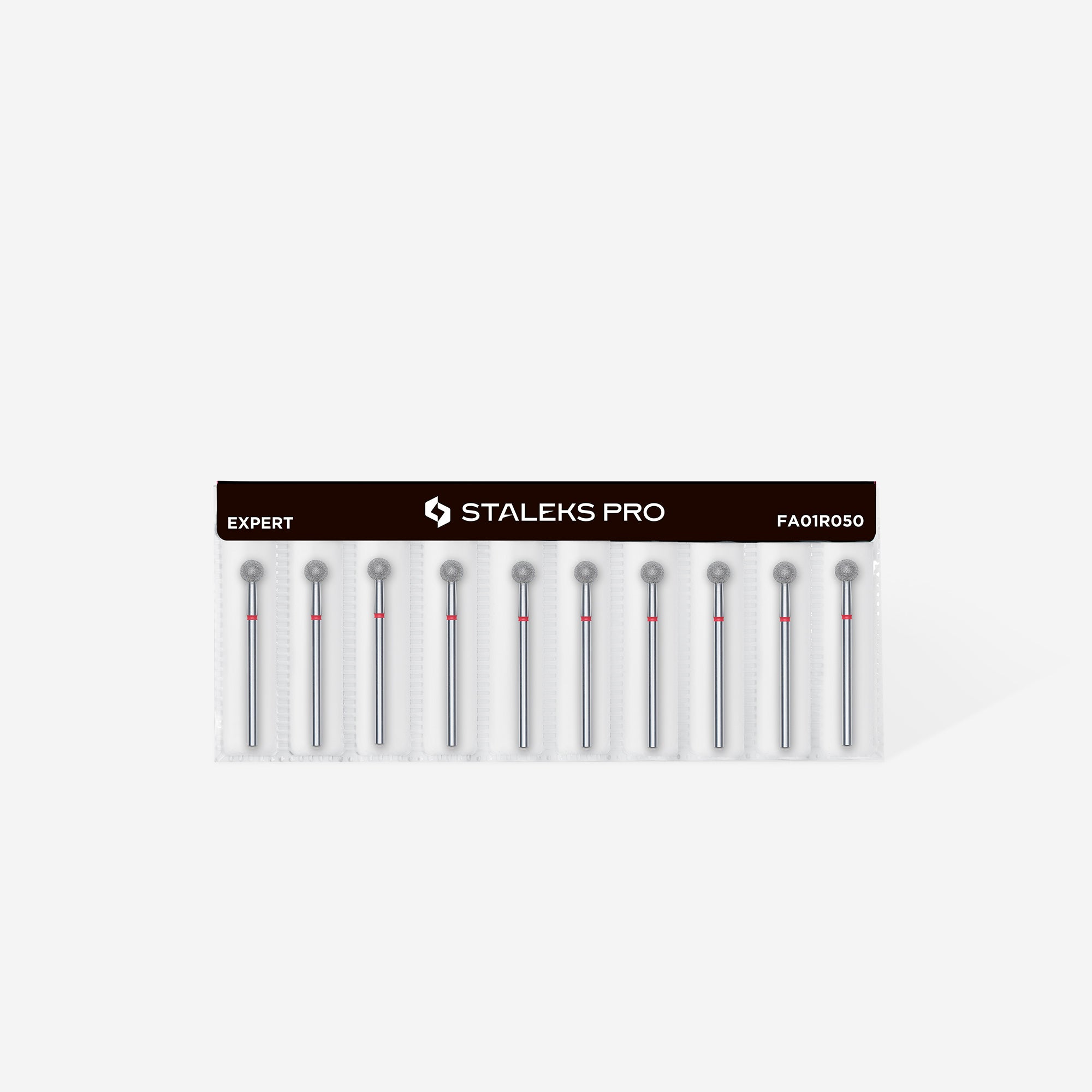 Frez diamentowy kulka 5 mm 180 do skórek manicure pedicure FOX CE