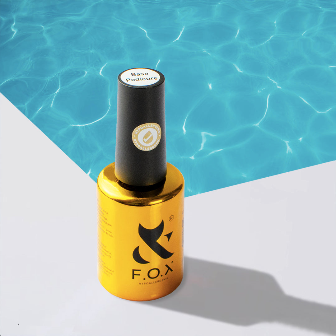 FOX Pedicure Base 14 ml - samopoziomująca baza budująca do paznokci stóp