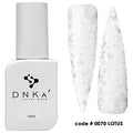 DNKa Rubber Base French Cover 12ml #0070 Lotus - Baza Hybrydowa Kamuflująca