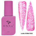 DNKa Rubber Base French Cover 12ml #0065 Kiss - Baza hybrydowa kamuflująca