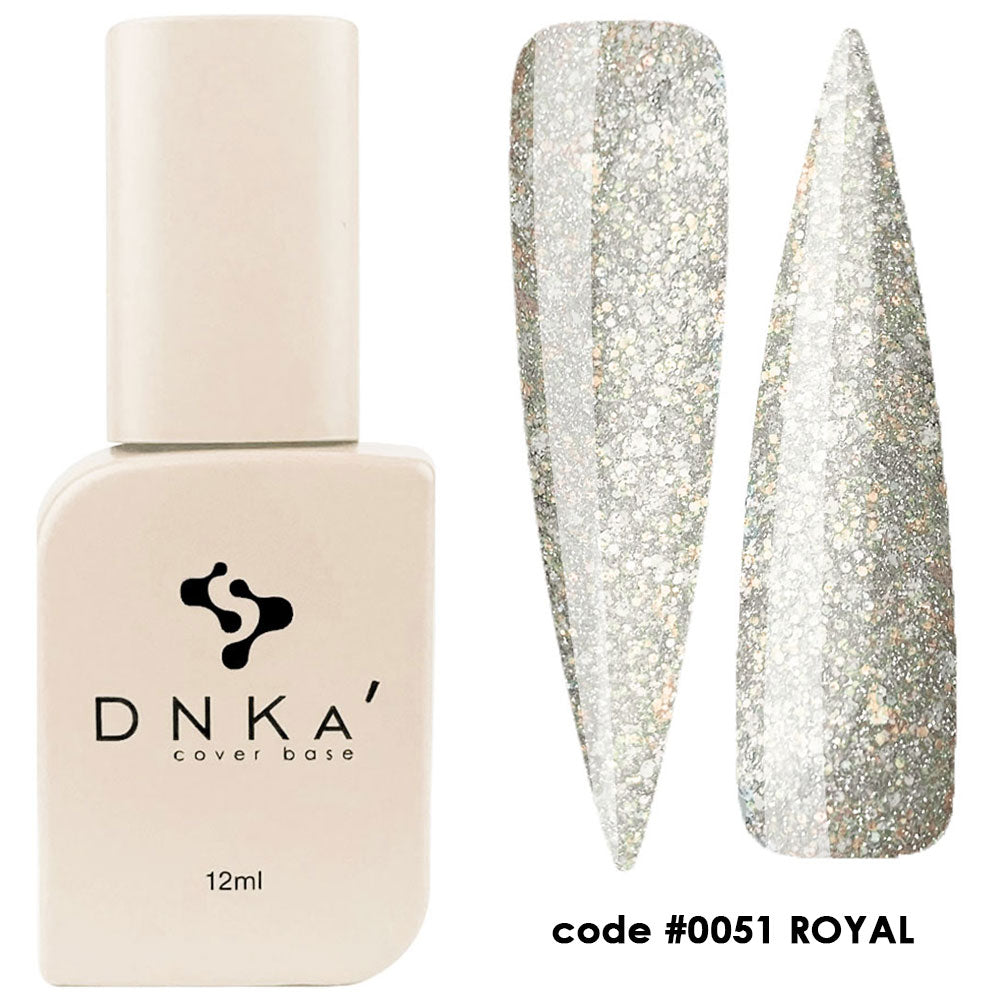 Baza hybrydowa DNKa Rubber Base French Cover 12ml #0051 Royal